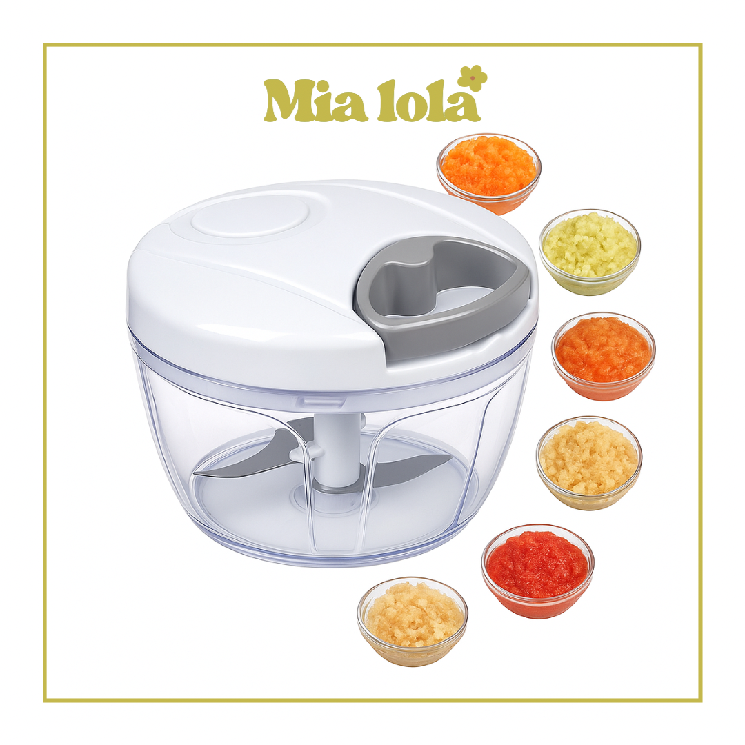Triturador de alimentos y verduras