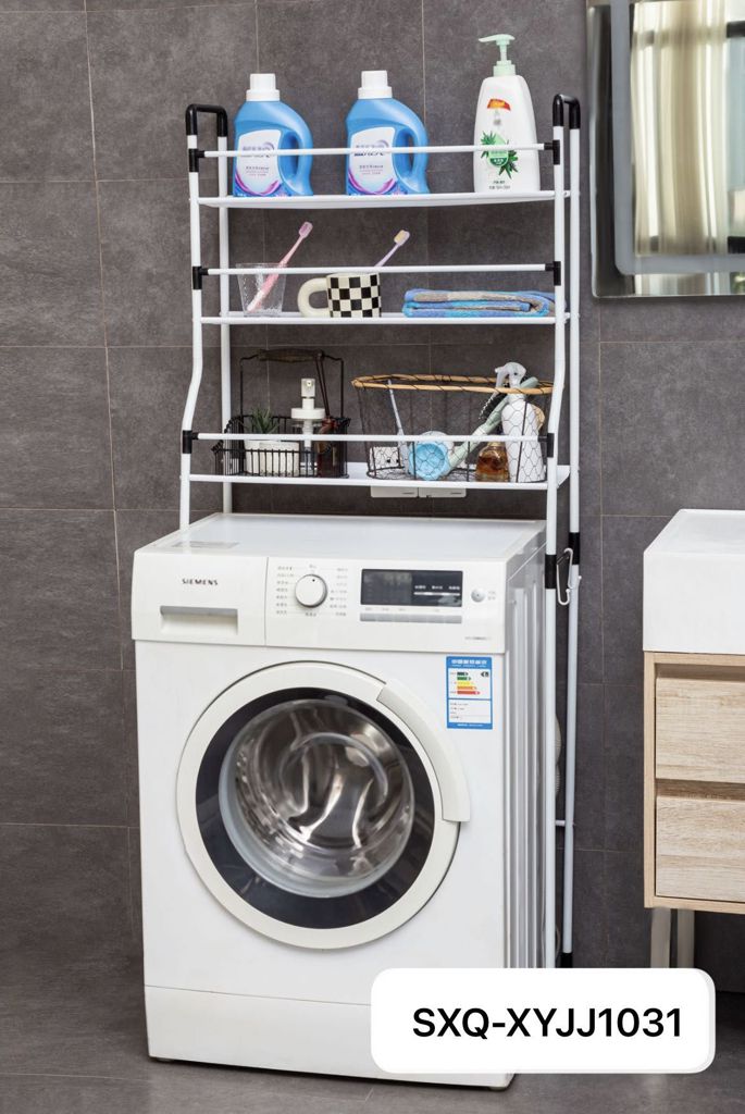 Estante organizador multifuncional para lavadora